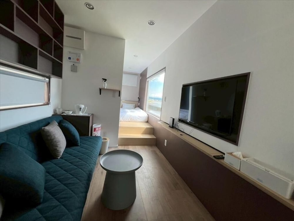 海眺望 トレーラーS03/シングル*2 (禁煙) 客室5 | THOUSAND　GARDEN　TARUMIZU