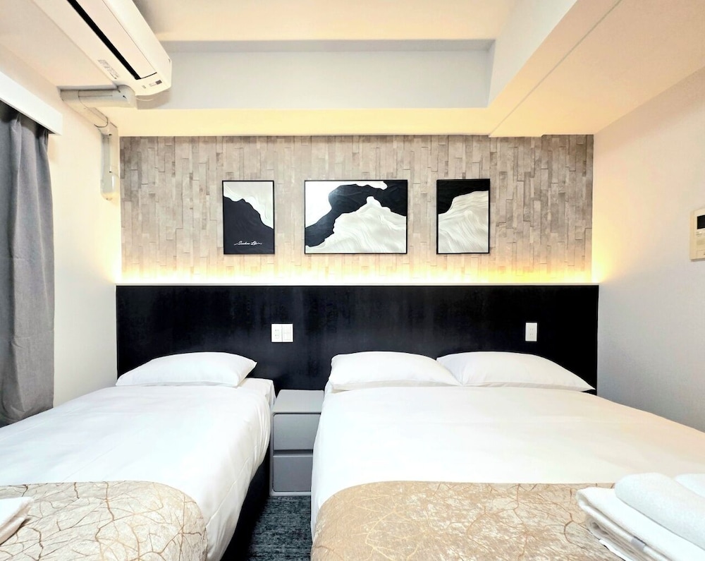 コンフォート トリプルルーム バルコニー シティビュー 客室1 | Hotel Arashi nihombashi No006