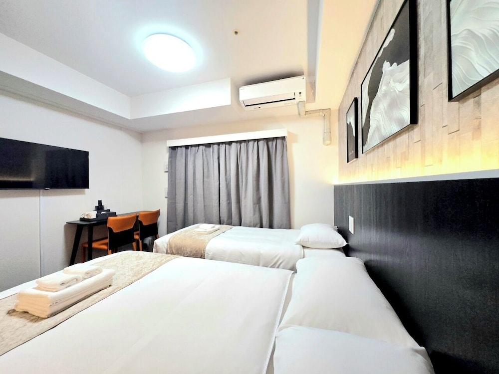 コンフォート トリプルルーム バルコニー シティビュー 客室2 | Hotel Arashi nihombashi No006