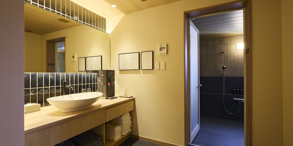 デュープレックス ベッド (複数台) 禁煙 ([E]6Single/hotspringbath,Dog Friendly) バスルーム0 | Rakuten STAY VILLA 草津温泉