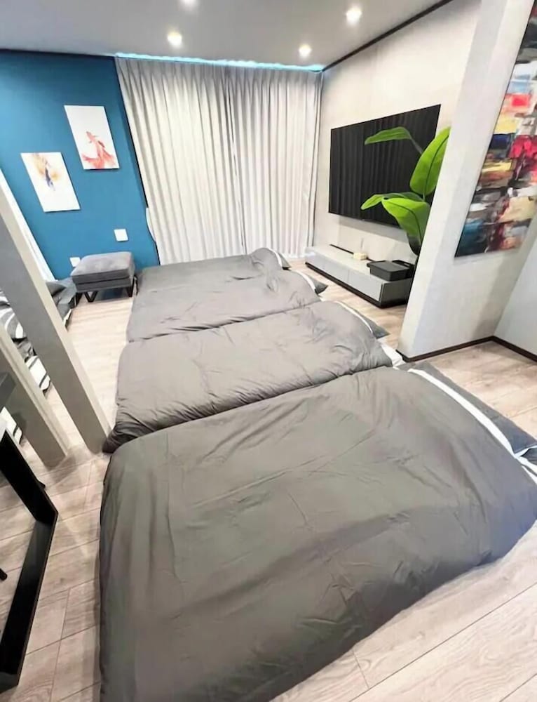 デラックス ヴィラ ガーデンビュー 客室15 | 西伊豆・海沿い庭付き新築ヴィラ｜バレルサウナ源泉掛け流し温泉露天風呂/海まで0秒