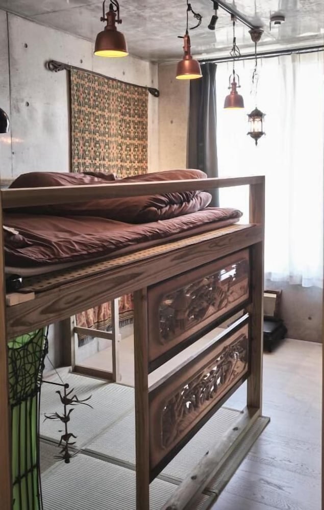 和風ダブルルーム ダブルベッド 1 台 禁煙 ガーデンビュー 内装1 | SESOKO BLUE