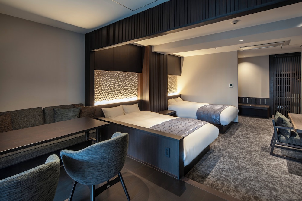 ツインルーム 客室3 | 琥珀 Apartment Hotel Kyoto(こはく)
