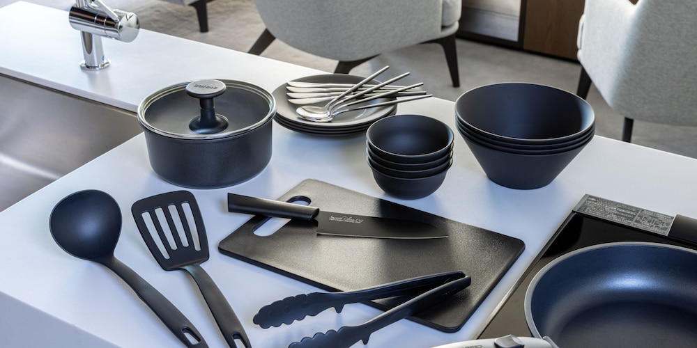 クラシック 4 人部屋 専用キッチン1 | 足羽川リトアート asunowa