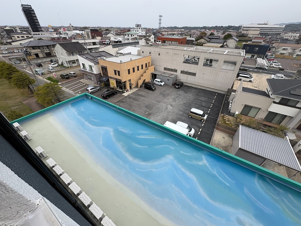 ベーシック ダブルルーム シティビュー バルコニーからの眺望0 | ピースINN益田駅北