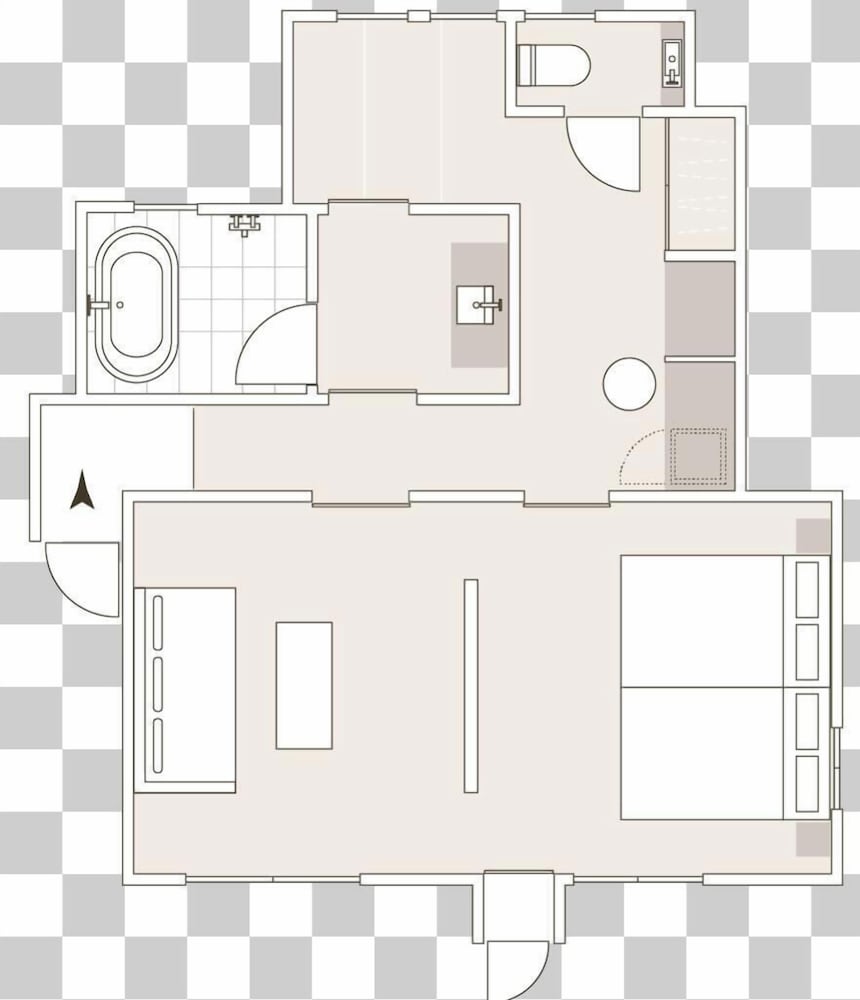 ラグジュアリー ツインルーム 客室4 | 旧相馬家 Kazeno Heritage