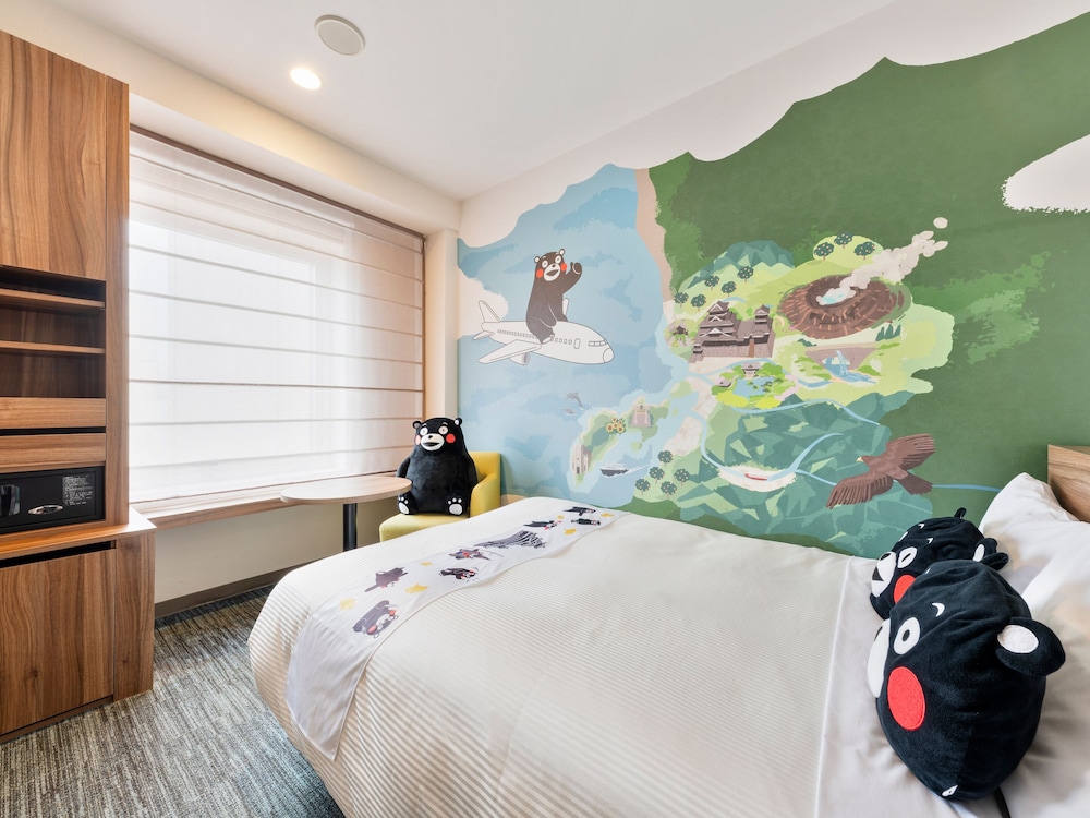 くまRoom (スタンダードダブル) 禁煙 客室2 | 三井ガーデンホテル熊本