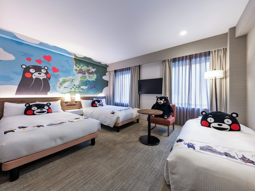 くまRoom(スタンダードツイン + ソファベッド) 禁煙 | 三井ガーデンホテル熊本