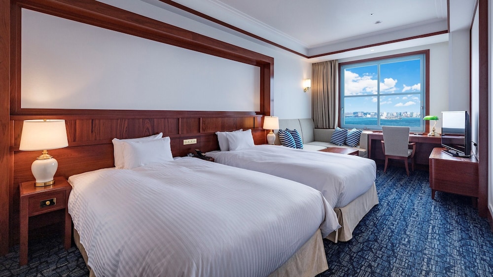 クラブラウンジアクセス付き　プレミア海峡デラックスツイン(34平米) 禁煙 | プレミアホテル門司港