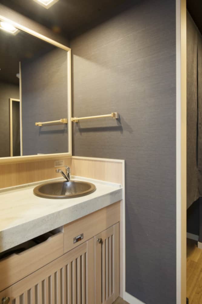 モデレートダブルルーム 禁煙 バスルームのシンク0 | 天然温泉　境港　夕凪の湯　御宿　野乃（ドーミーインチェーン）