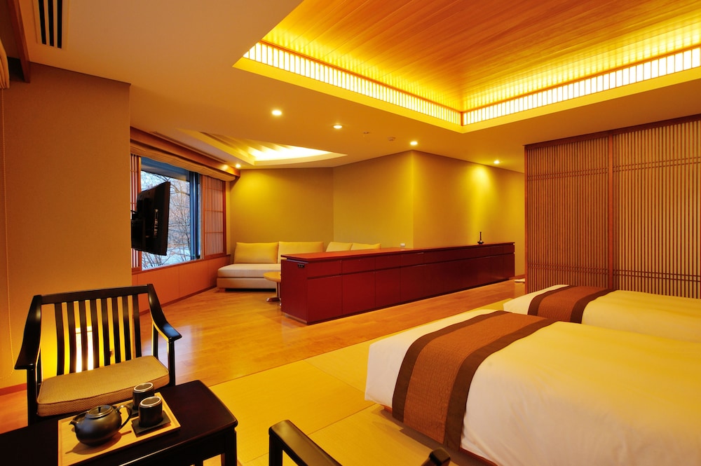 デラックススーペリアツイン マウンテンビュー バスルーム0 | 竹泉荘 Chikusenso Onsen