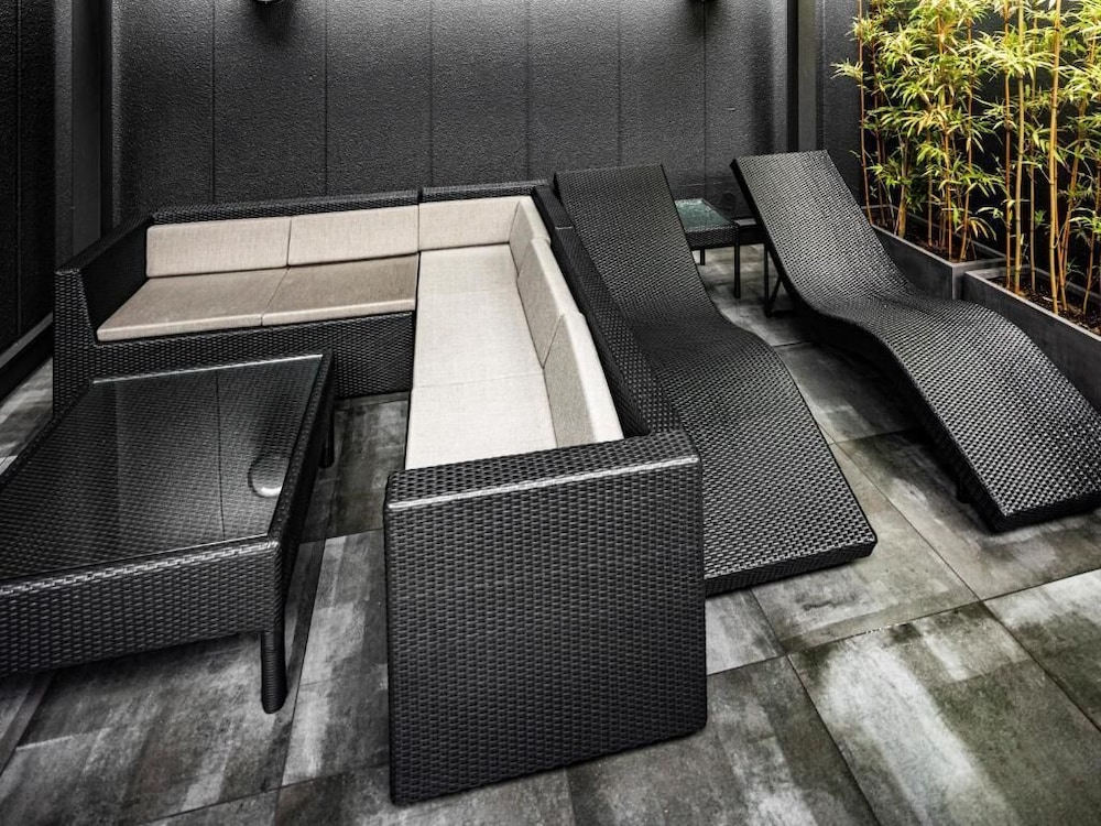 TYPE E / 2BED / With High Barrel Sauna / Terrace 禁煙 施設の敷地2 | 十二HOTEL