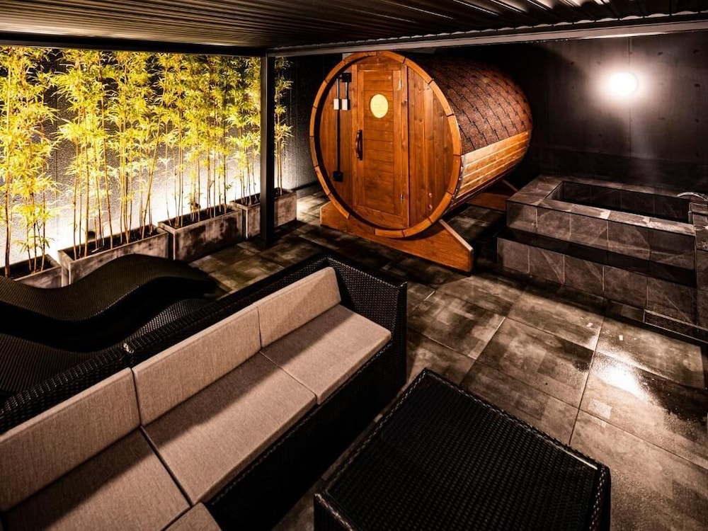 TYPE E / 2BED / With High Barrel Sauna / Terrace 禁煙 施設の敷地1 | 十二HOTEL