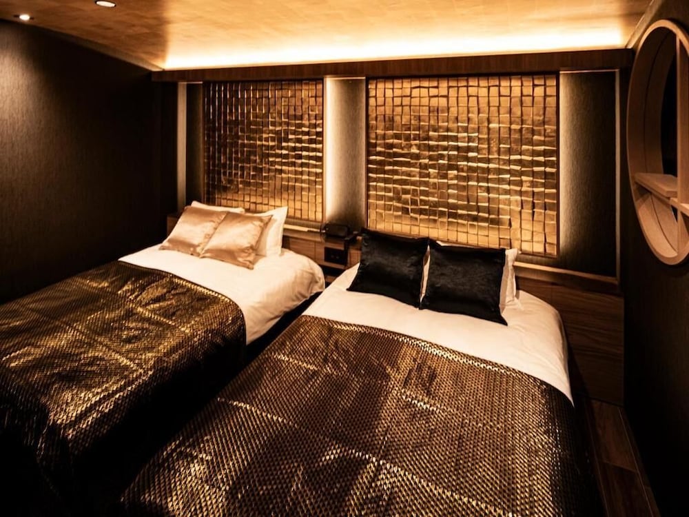 TYPE E / 2BED / With High Barrel Sauna / Terrace 禁煙 客室1 | 十二HOTEL