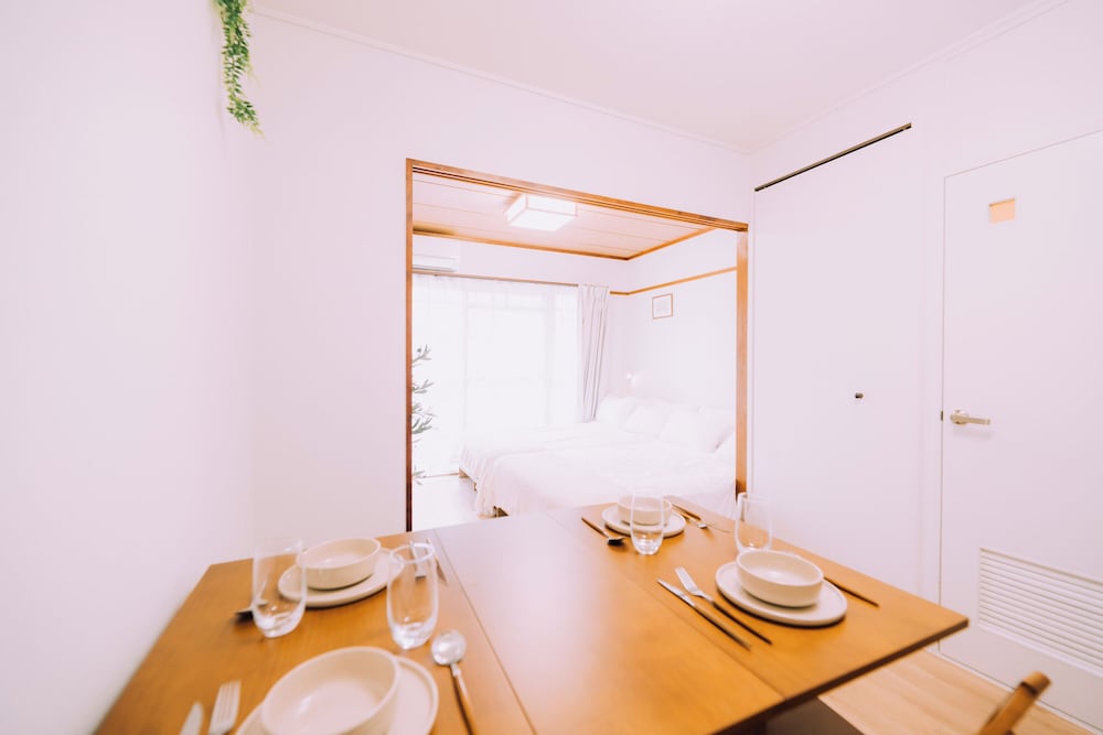 アパートメント 禁煙 専用キッチン0 | Spacious Calm Stay - Family Nakasu