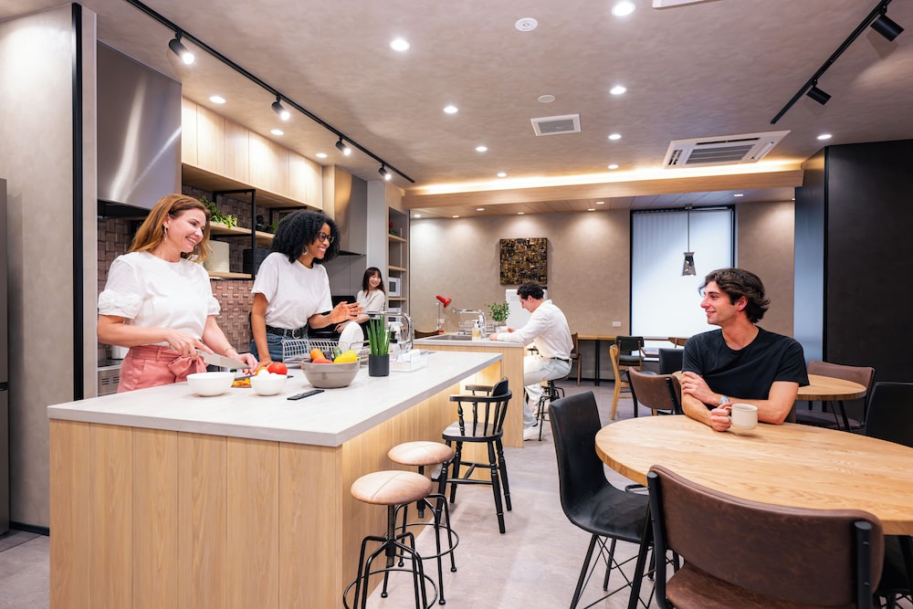 共用キッチン1 | GRAND HOSTEL LDK広島 | GRAND HOSTEL LDK広島