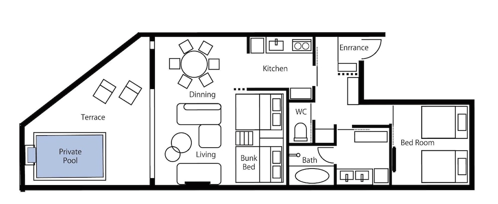 客室1 | 琉心 RUSIN Private Pool Villa ONNA | 琉心 RUSIN Private Pool Villa ONNA