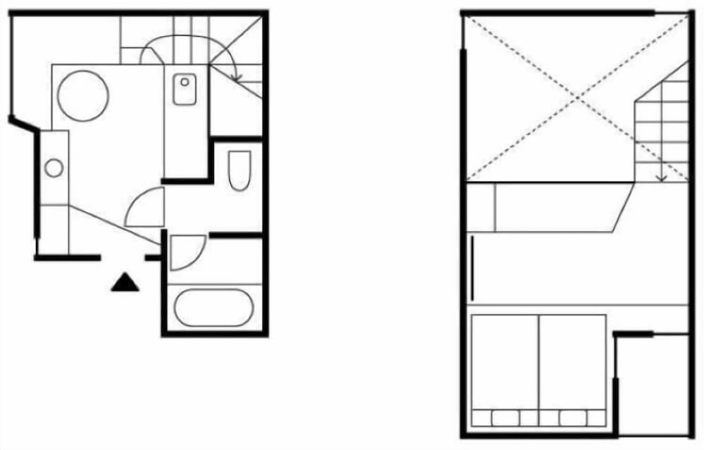 ツインルーム フロアマップ0 | TOVILLA STAY 新潟本町