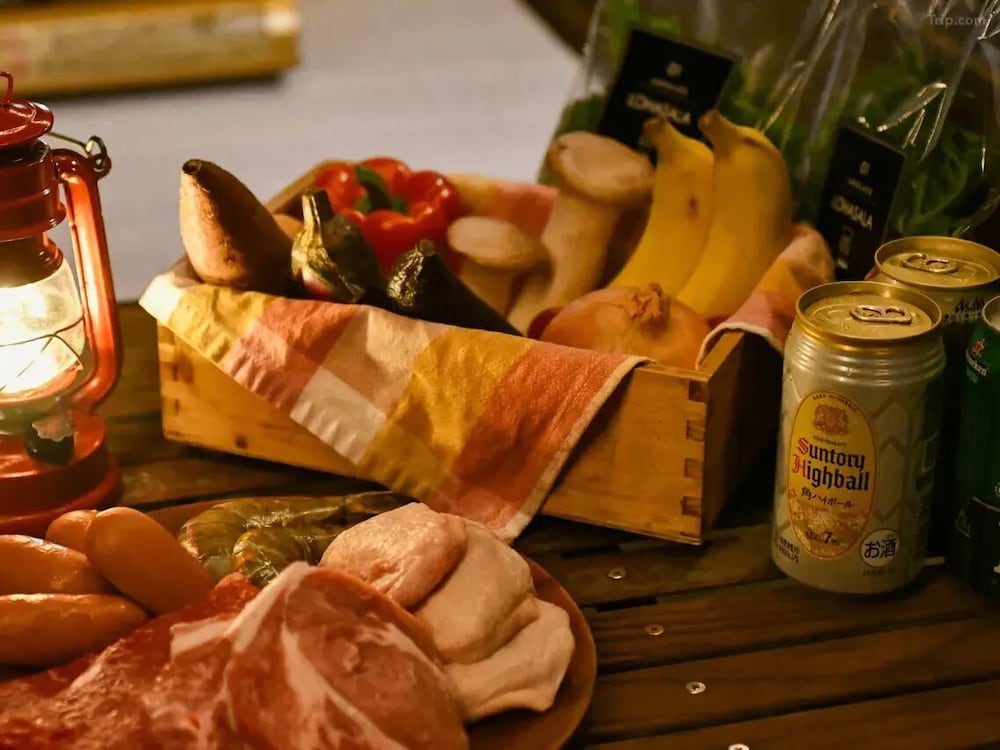 朝食1 | TENT Ichinomiya Glamping Resort | TENT Ichinomiya Glamping Resort