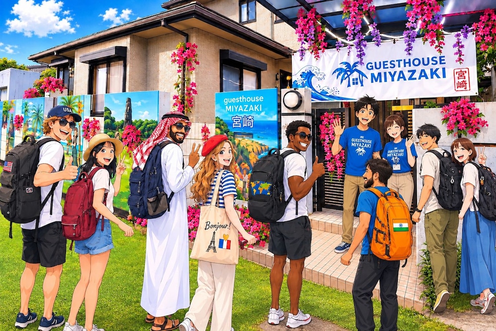外観 | Non-Smoker Guesthouse MIYAZAKI