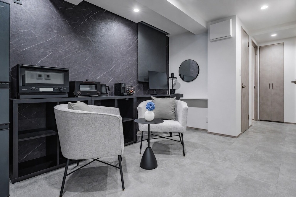 ラグジュアリー アパートメント リビング エリア0 | SLL Urban Suites Ebisu