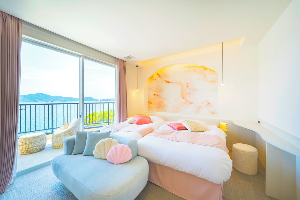 ラグジュアリー ツインルーム オーシャンビュー | Hotel O. Naruto