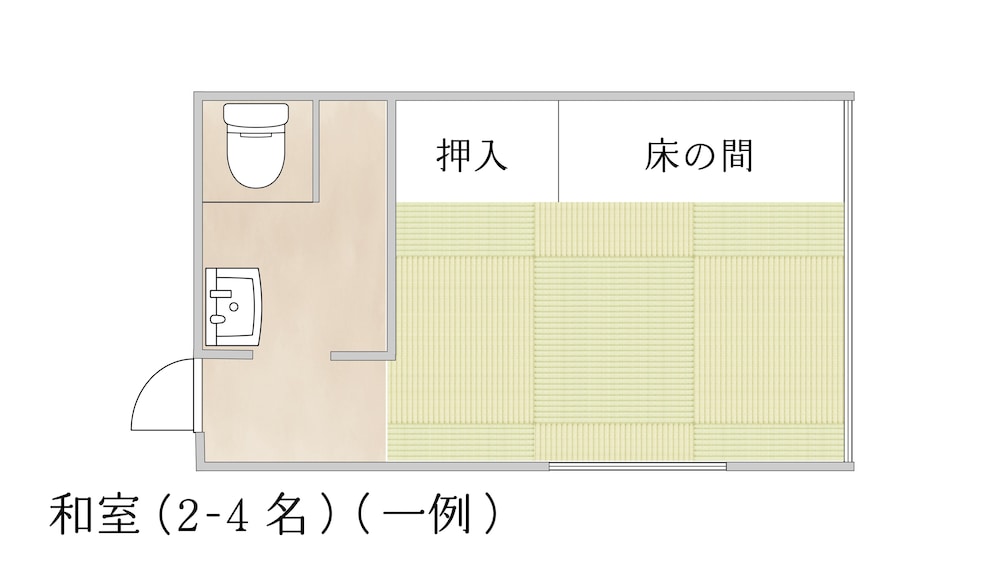 和室 禁煙 客室3 | 縄文の宿 まんてん