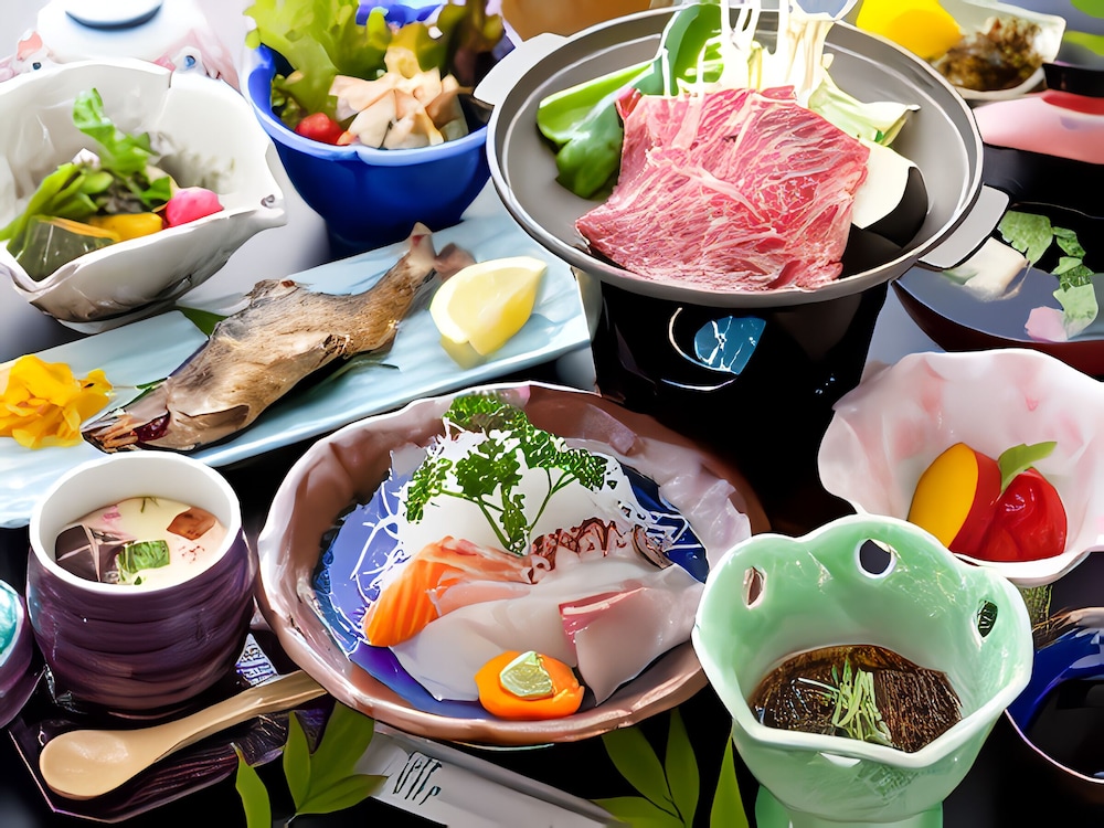 レストラン1 | 清流とほたるの宿 高尾荘
