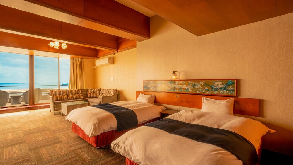 [禁煙] スーペリア和洋室ツイン 内風呂あり 客室1 | 大江戸温泉物語 ホテル蘭風