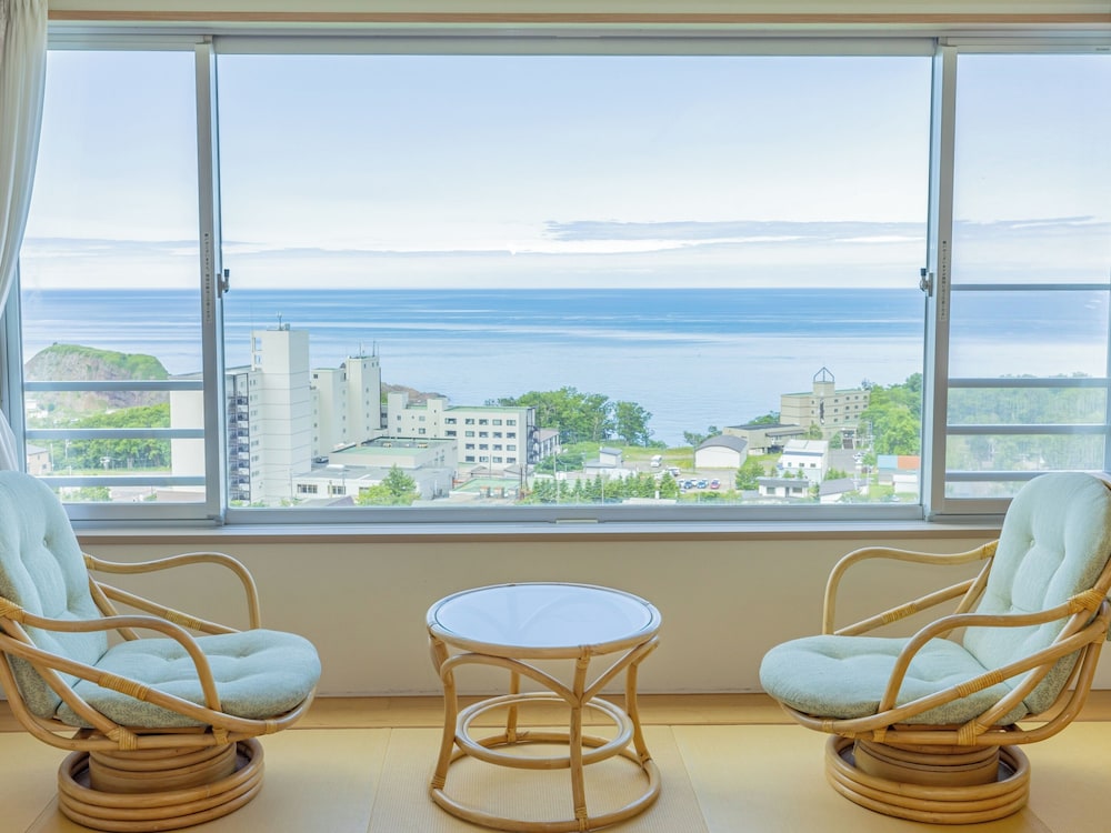 西館　和室ツイン　禁煙 部屋からの景観1 | 知床第一ホテル