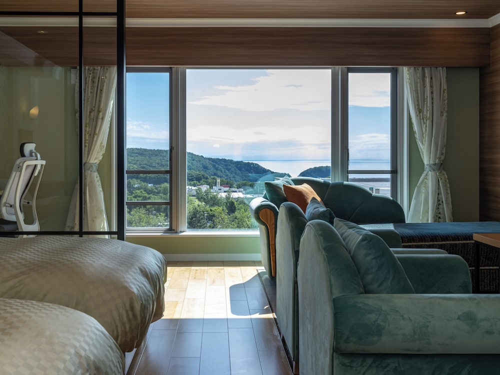 東館 コーナーデラックス 部屋からの景観0 | 知床第一ホテル