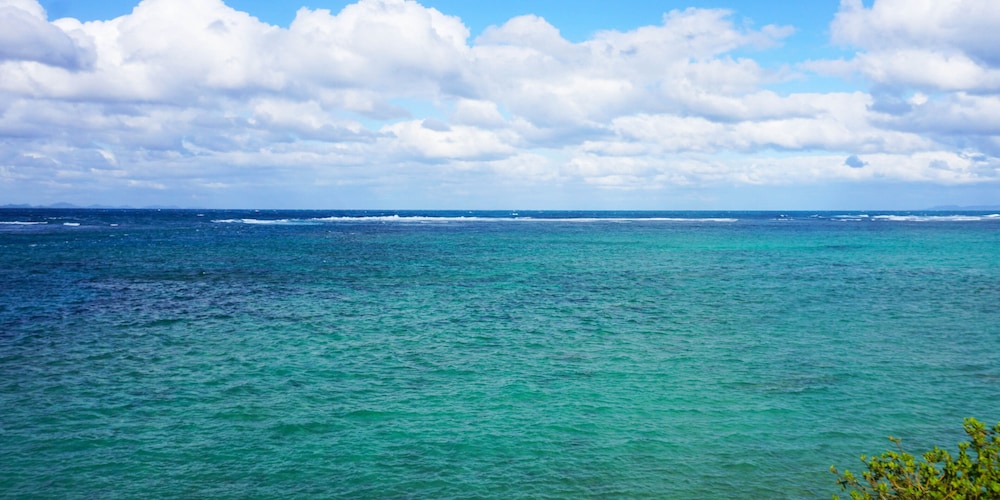 デラックス ツインルーム 専用バスルーム オーシャンビュー 2階 禁煙 バルコニーからの眺望0 | ホテルオーシャンズ今帰仁