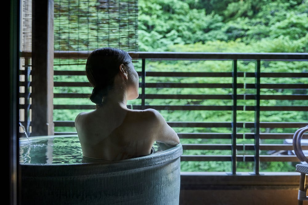 1Fプチ露天風呂付客室 客室2 | Shima-Onsen Toshimaya