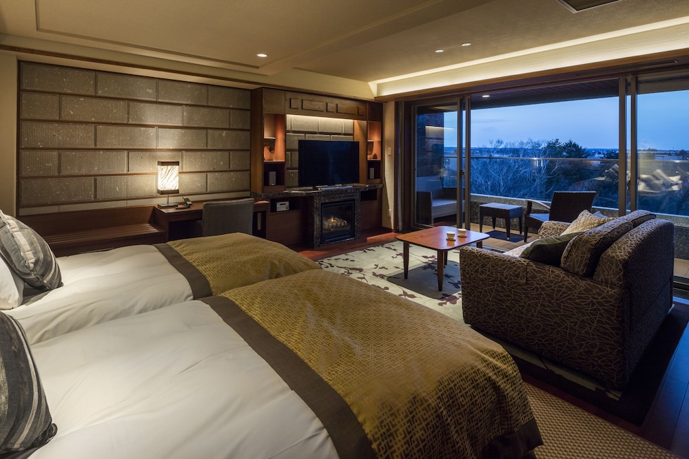 フォレストスパツインルーム 禁煙（3名の場合はソファベッド） 客室5 | 森のスパリゾート 北海道ホテル