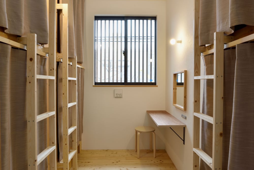 6ベッド 男女混合ドミトリー ２名予約 客室2 | ホステルみつわ屋大阪