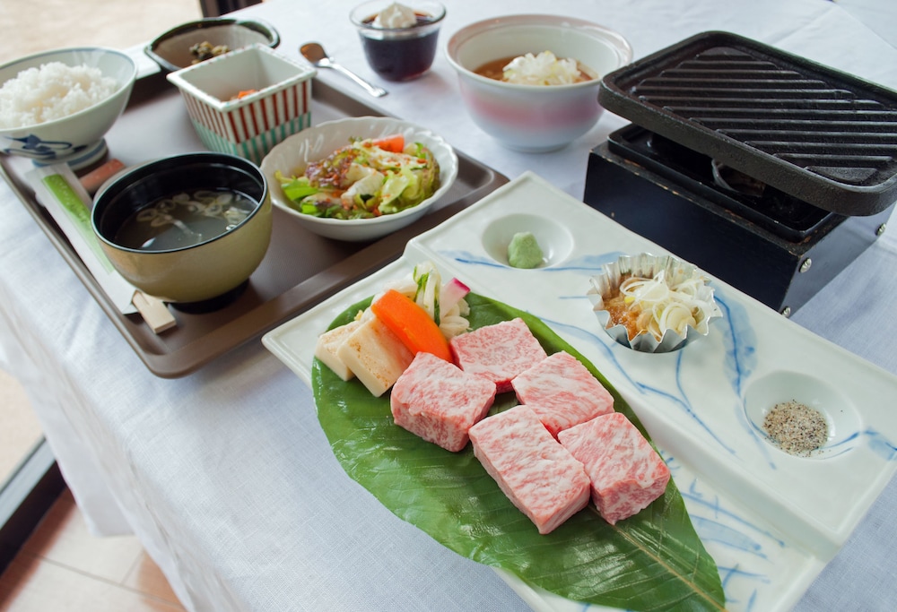 和室 夕食付き(飛騨牛一口ステーキ)10畳 山の景色 禁煙 客室2 | 奥飛騨ガーデンホテル焼岳