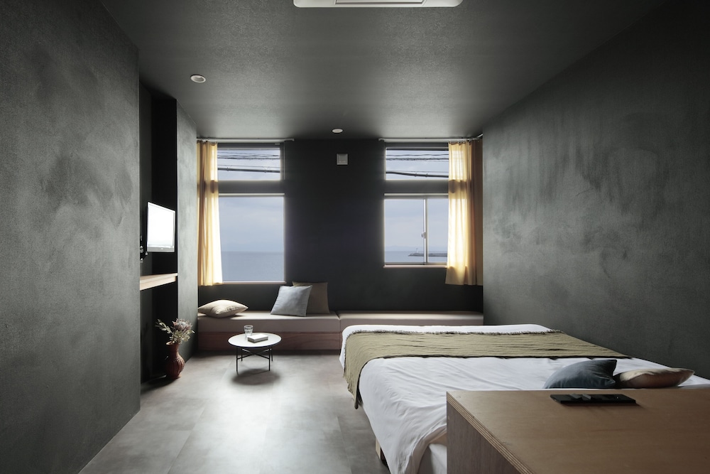 デラックス ルーム オーシャンビュー 客室1 | Nagasaki House ぶらぶら