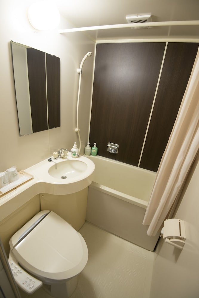 トラディショナル ツインルーム 禁煙 (No Children Allowed) バスルーム0 | 天平旅館