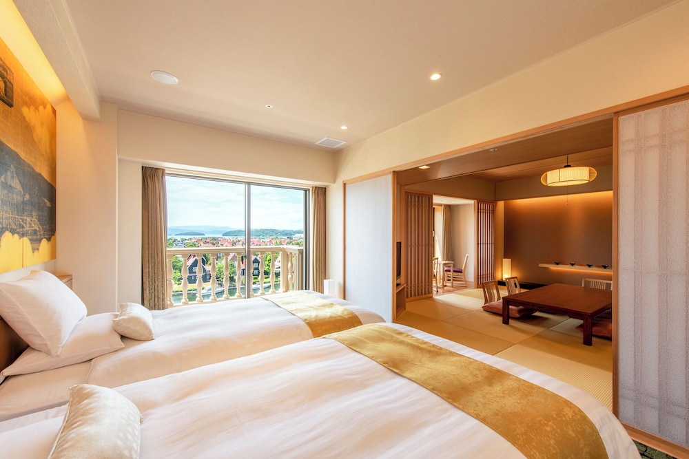 和洋室　禁煙 (最大6名様まで。3～5名様ご利用はお布団、6名様ご利用はベッド1台追加) 客室3 | ホテルオークラ JR ハウステンボス