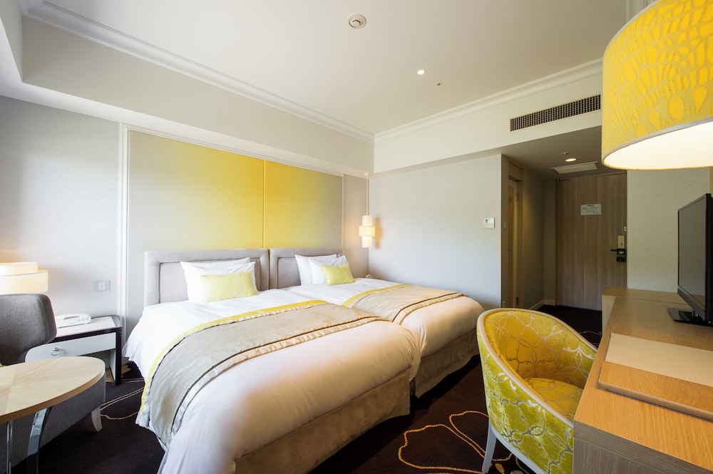 プレミアムツインルーム ステーションビュー 禁煙 客室2 | ホテルオークラ JR ハウステンボス