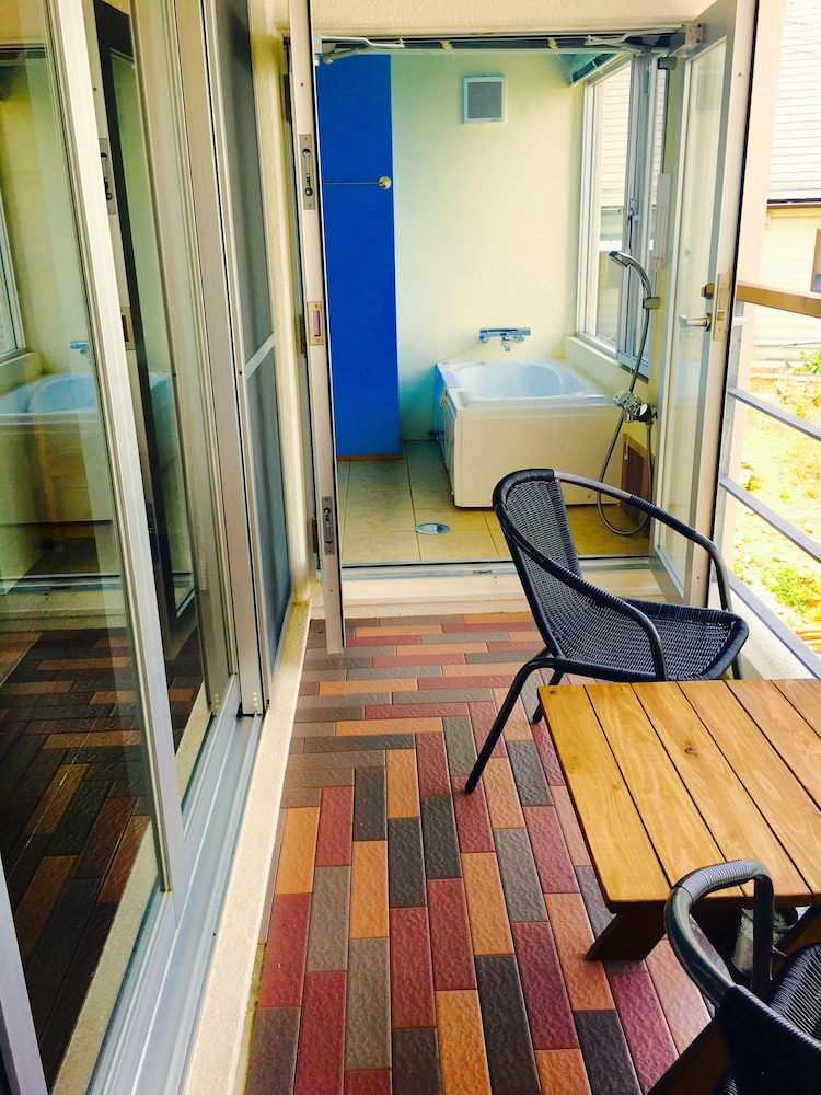 Blue Room 禁煙 オーシャンビュー バルコニー0 | Ma-Blue Garden House