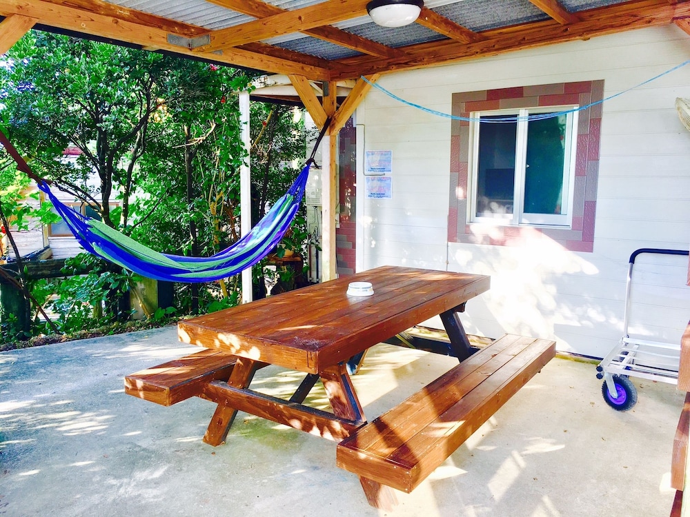 Blue Room 禁煙 オーシャンビュー テラス / パティオ0 | Ma-Blue Garden House