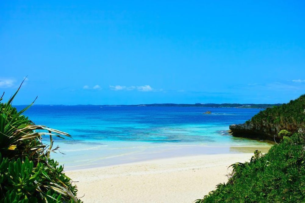 Blue Room 禁煙 オーシャンビュー ビーチ / オーシャン ビュー0 | Ma-Blue Garden House