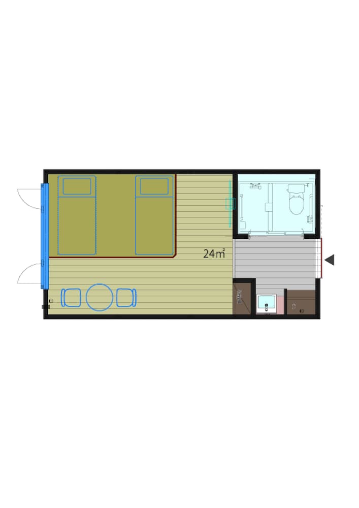客室1 | ホテル季風クラブ知床
