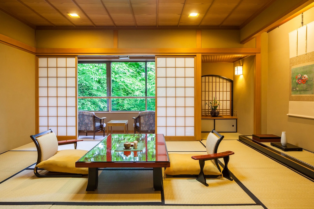 温泉付き特別和室 客室1 | 那須温泉 山楽