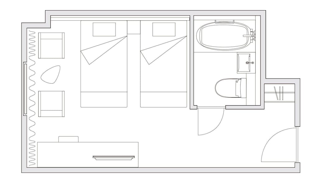 スタンダード ツインルーム 禁煙 客室3 | ダイワロイネットホテル京都駅前 PREMIER