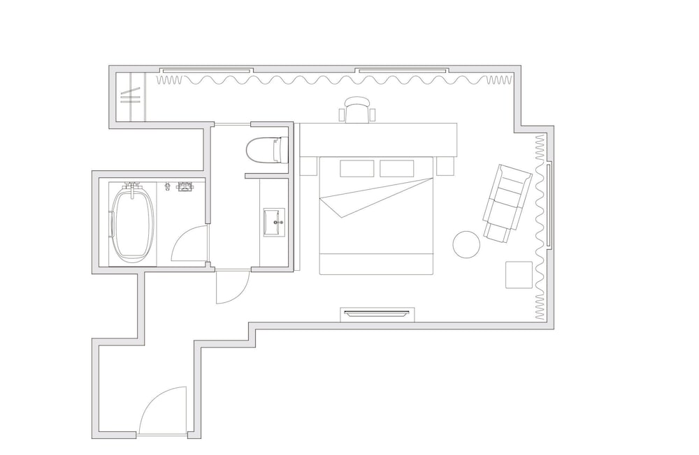 エグゼクティブ ダブルルーム 禁煙 客室5 | ダイワロイネットホテル京都駅前 PREMIER