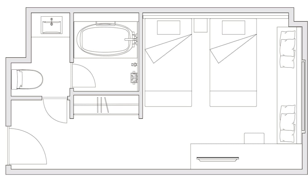スーペリア ツインルーム 禁煙 客室4 | ダイワロイネットホテル京都駅前 PREMIER
