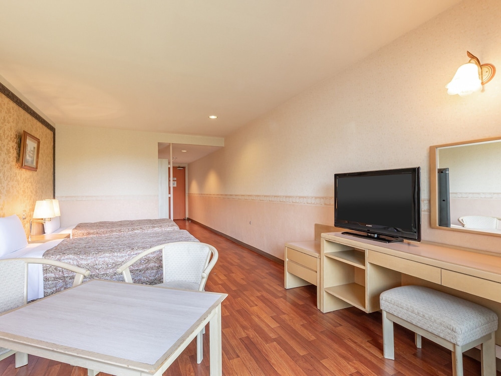 [ドッグフレンドリールーム] スタンダードツイン (禁煙) 客室1 | ほったらかしの宿 ゆうふり伊豆高原