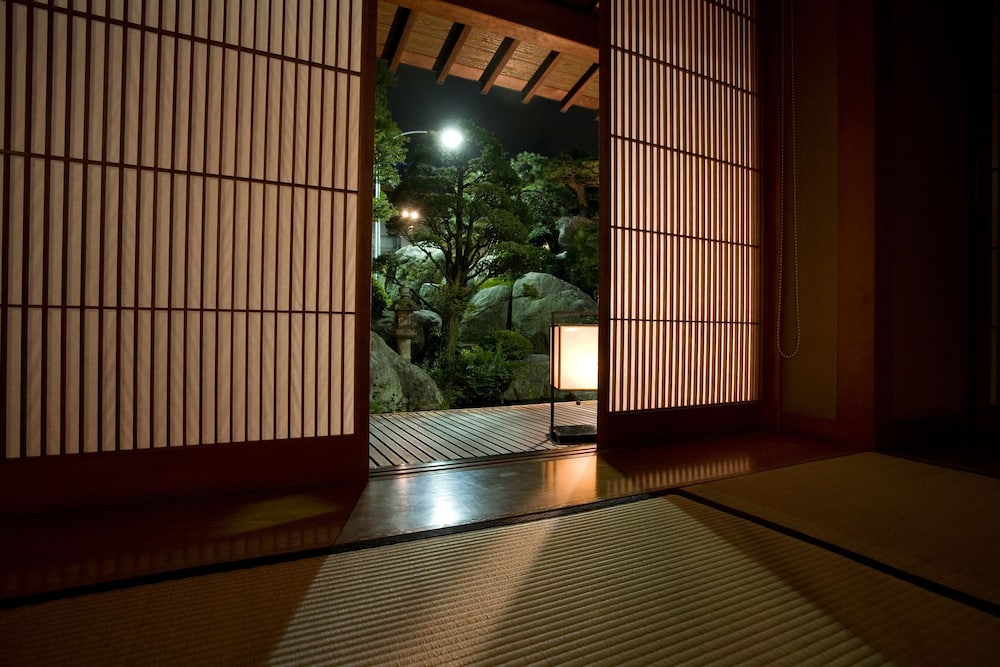 和室 スーペリアルーム 庭園側(一名利用不可) 部屋からの景観0 | 銘石の宿 かげつ